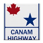 CanAm Highway Shield  Face Towel