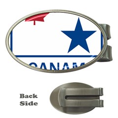 Canam Highway Shield  Money Clips (oval)  by abbeyz71