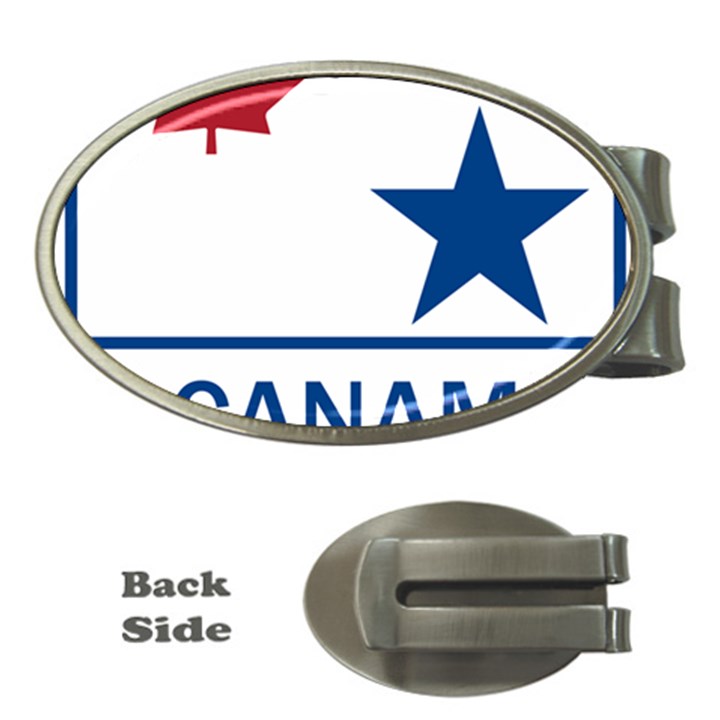 CanAm Highway Shield  Money Clips (Oval) 