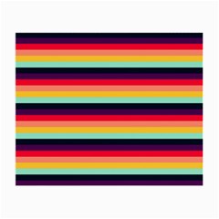 Contrast Rainbow Stripes Small Glasses Cloth by tmsartbazaar
