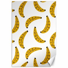 Banana Fruit Yellow Summer Canvas 24  X 36 
