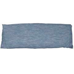 Faded Denim Blue Texture Body Pillow Case (dakimakura) by SpinnyChairDesigns