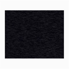 Black Color Texture Small Glasses Cloth (2 Sides) by SpinnyChairDesigns