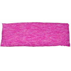 Neon Pink Color Texture Body Pillow Case (dakimakura) by SpinnyChairDesigns