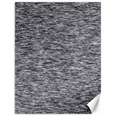 Black White Grey Texture Canvas 12  X 16  by SpinnyChairDesigns