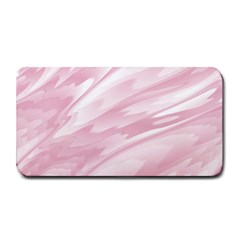 Pastel Pink Feathered Pattern Medium Bar Mats by SpinnyChairDesigns