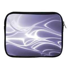 Violet Glowing Swirls Apple Ipad 2/3/4 Zipper Cases by SpinnyChairDesigns