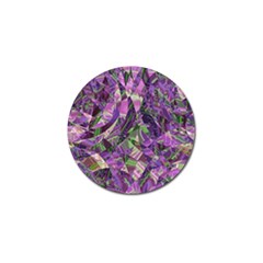 Boho Violet Mosaic Golf Ball Marker (10 Pack) by SpinnyChairDesigns