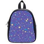 Starry Night Purple School Bag (Small)