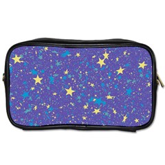 Starry Night Purple Toiletries Bag (two Sides) by SpinnyChairDesigns