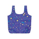 Starry Night Purple Full Print Recycle Bag (S)