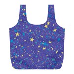 Starry Night Purple Full Print Recycle Bag (L)