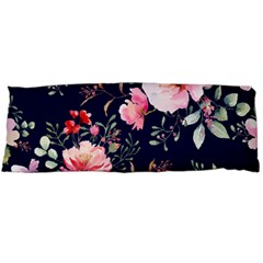Printed Floral Pattern Body Pillow Case (dakimakura) by designsbymallika