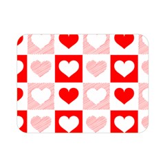 Hearts  Double Sided Flano Blanket (mini)  by Sobalvarro