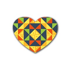 Africa  Heart Coaster (4 Pack)  by Sobalvarro
