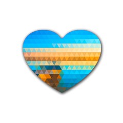 Mosaic  Heart Coaster (4 Pack)  by Sobalvarro