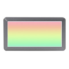 Pastel Rainbow Ombre Memory Card Reader (mini) by SpinnyChairDesigns