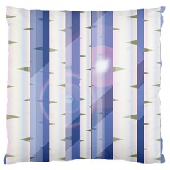 Birch Tree Forest Digital Large Cushion Case (two Sides)