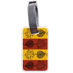 Autumn Leaves Colorful Nature Luggage Tag (one side)