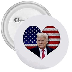 Trump President Sticker Design 3  Buttons by dflcprintsclothing