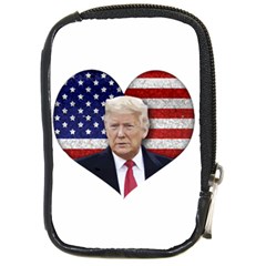 Trump President Sticker Design Compact Camera Leather Case by dflcprintsclothing