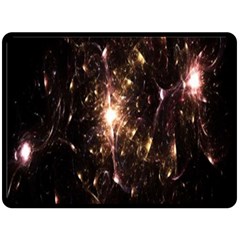 Glowing Sparks Fleece Blanket (large)  by Sparkle