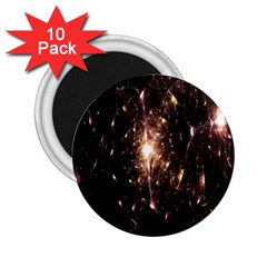 Glowing Sparks 2 25  Magnets (10 Pack)  by Sparkle
