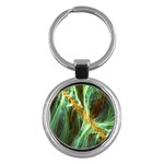 Abstract Illusion Key Chain (Round)