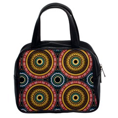 Aztec Multicolor Mandala Classic Handbag (two Sides) by tmsartbazaar