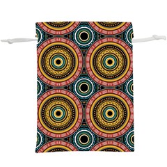 Aztec Multicolor Mandala  Lightweight Drawstring Pouch (xl) by tmsartbazaar