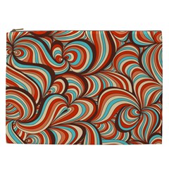 Psychedelic Swirls Cosmetic Bag (xxl) by Filthyphil