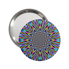 Psychedelic Wormhole 2 25  Handbag Mirrors by Filthyphil