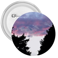 Colorful Overcast, Pink,violet,gray,black 3  Buttons by MartinsMysteriousPhotographerShop