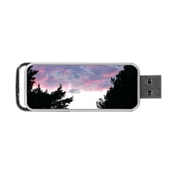 Colorful Overcast, Pink,violet,gray,black Portable Usb Flash (one Side) by MartinsMysteriousPhotographerShop
