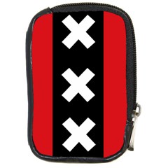 Vertical Amsterdam Flag Compact Camera Leather Case by abbeyz71