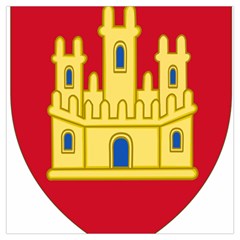 Royal Arms Of Castile  Long Sheer Chiffon Scarf  by abbeyz71