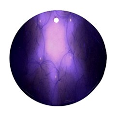 Violet Spark Ornament (round) by Sparkle