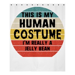 Jelly Bean Shower Curtain 60  X 72  (medium)  by unicornwithstyle