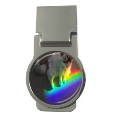 Rainbowcat Money Clips (round)  by Sparkle