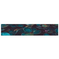 Realeafs Pattern Small Flano Scarf by Sparkle