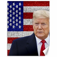 Trump President Sticker Design Canvas 18  X 24  by dflcprintsclothing