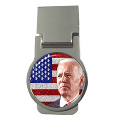 Biden President Sticker Design Money Clips (round)  by dflcprintsclothing