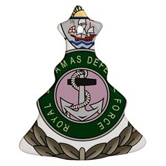 Emblem Of Bahamas Defence Force  Christmas Tree Ornament (two Sides) by abbeyz71