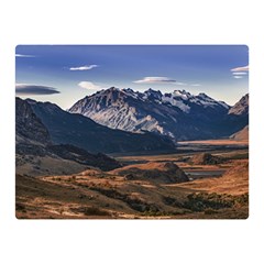 Mountain Patagonian Landscape, Santa Cruz, Argentina Double Sided Flano Blanket (mini)  by dflcprintsclothing