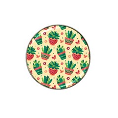 Cactus Love  Hat Clip Ball Marker by designsbymallika