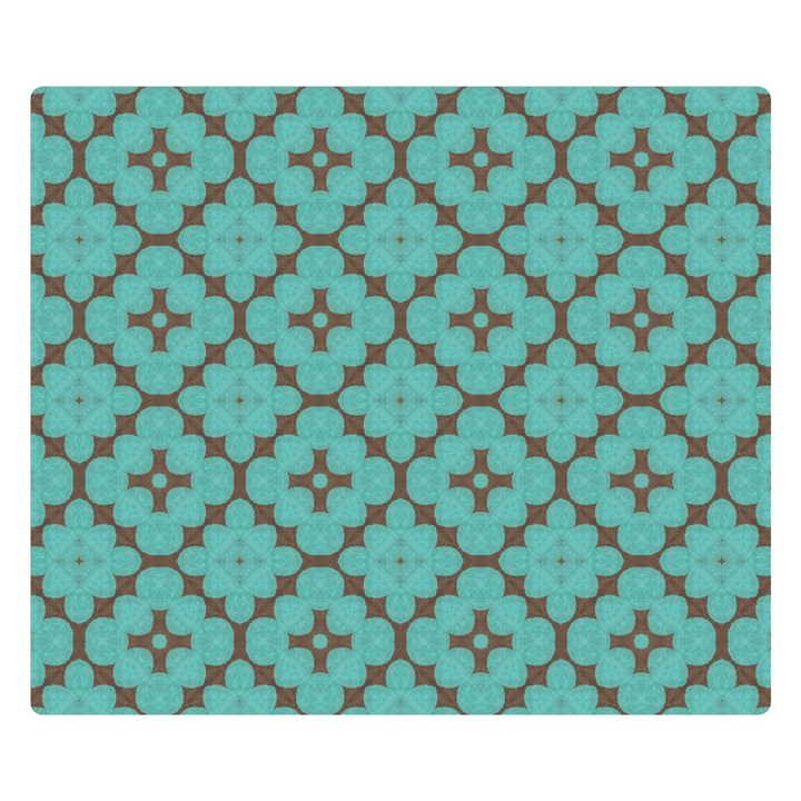 Tiles Double Sided Flano Blanket (Small) 