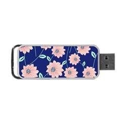 Floral Portable Usb Flash (one Side) by Sobalvarro