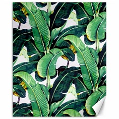 Tropical Banana Leaves Canvas 16  X 20  by goljakoff