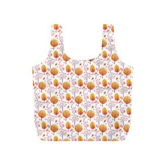 Orange Pink Tree Pattern Full Print Recycle Bag (s) by designsbymallika