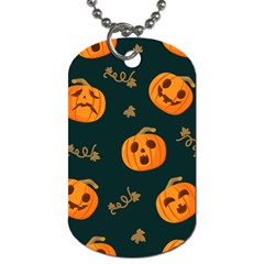 Halloween Dog Tag (two Sides) by Sobalvarro